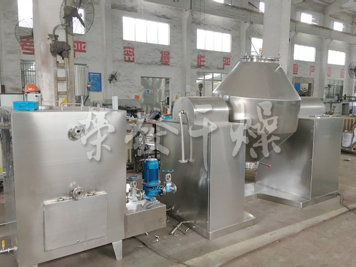 电池材料干燥工程之专用双锥回转真空干燥机